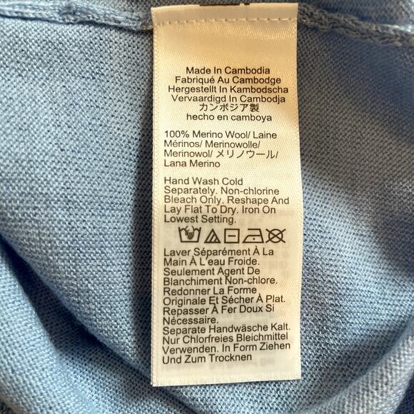 J.Crew Belted Sweater Shell Merino Wool Top Fine Rib Date Office CG796 XXS FLAW - Picture 13 of 13